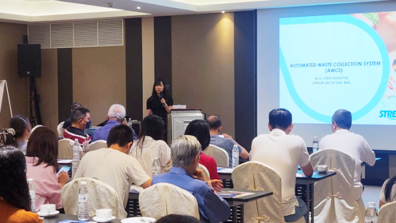 Automated Waste Collection System Seminar. A collaboration between PAM Norther Chapter & STREAM.