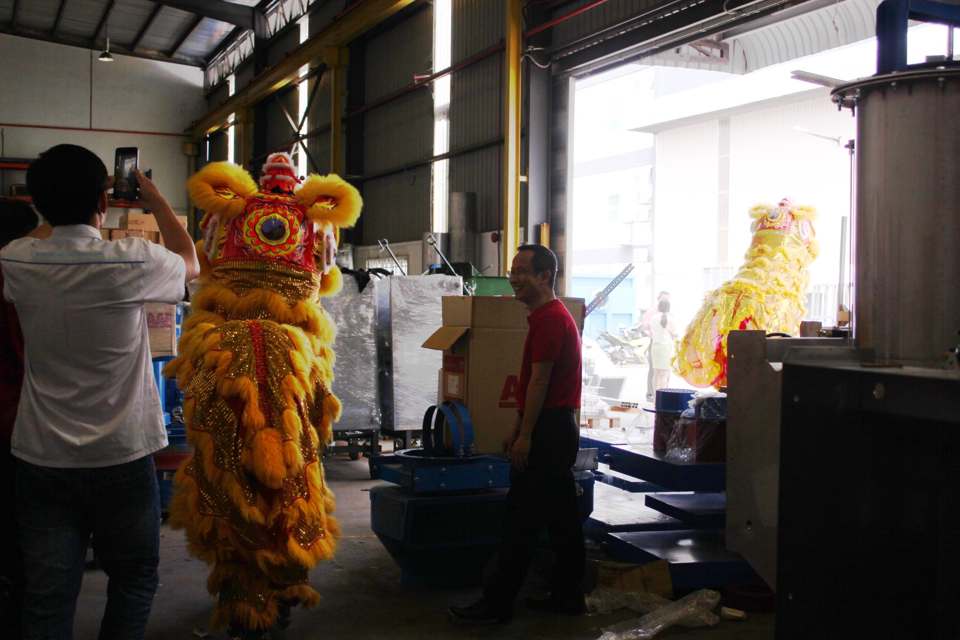 Chinese New Year Lunch and Lou Sang.
