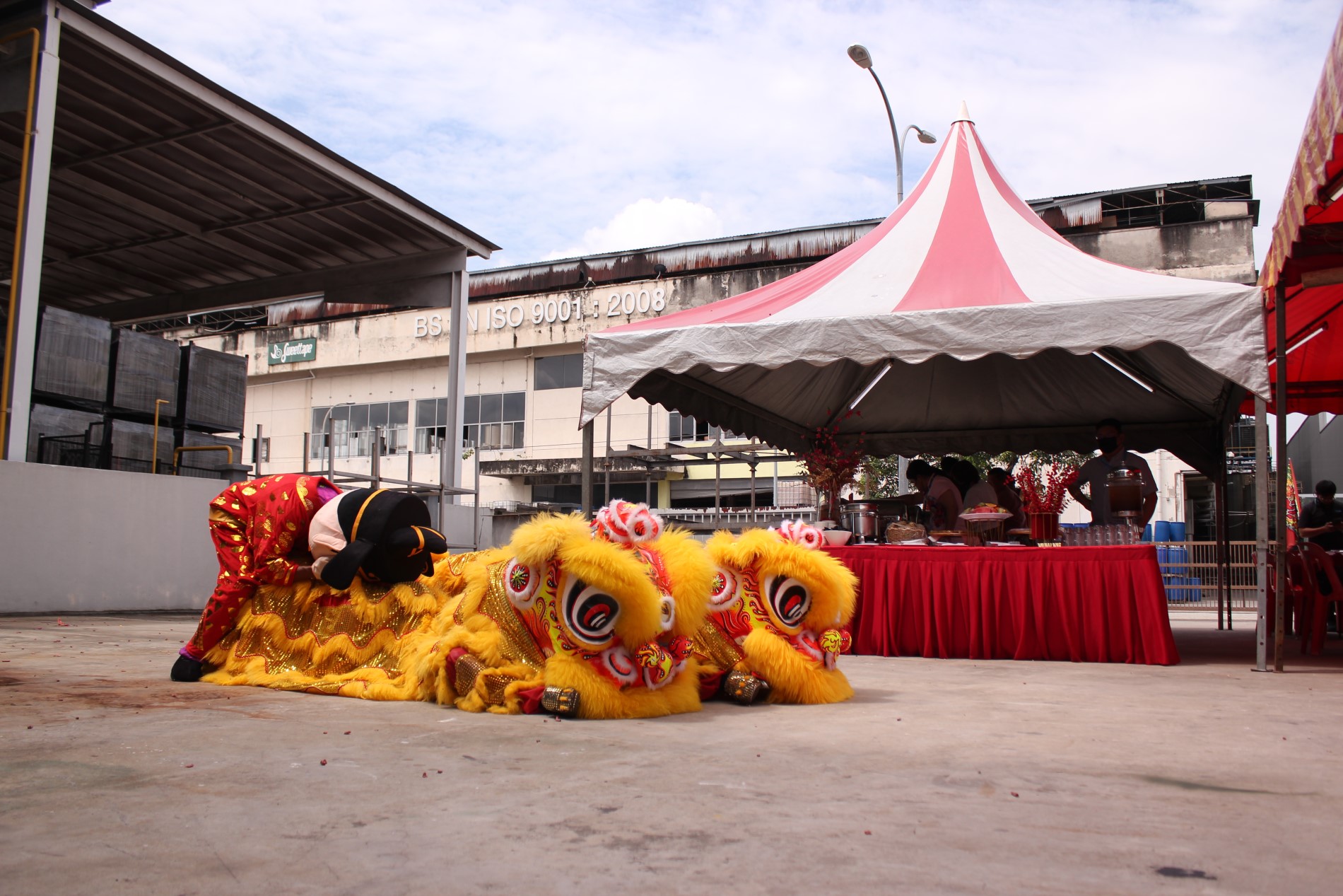 Chinese New Year Lunch and Lou Sang.