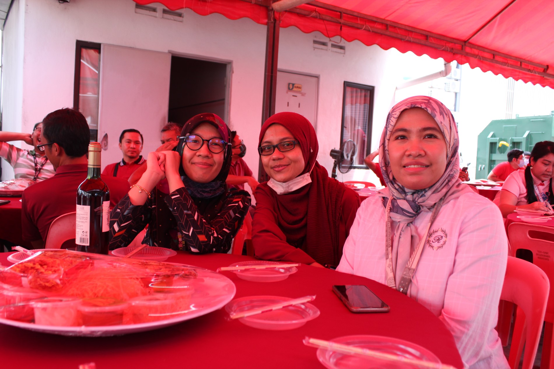 Chinese New Year Lunch and Lou Sang.
