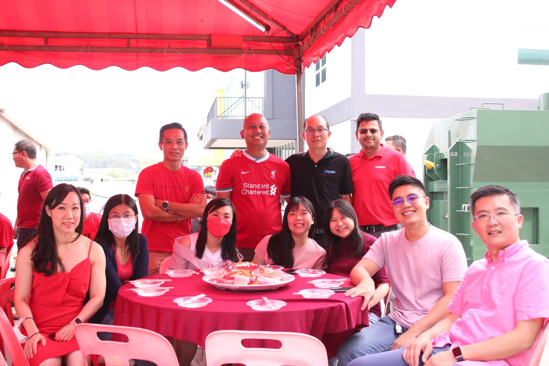 Chinese New Year Lunch and Lou Sang.