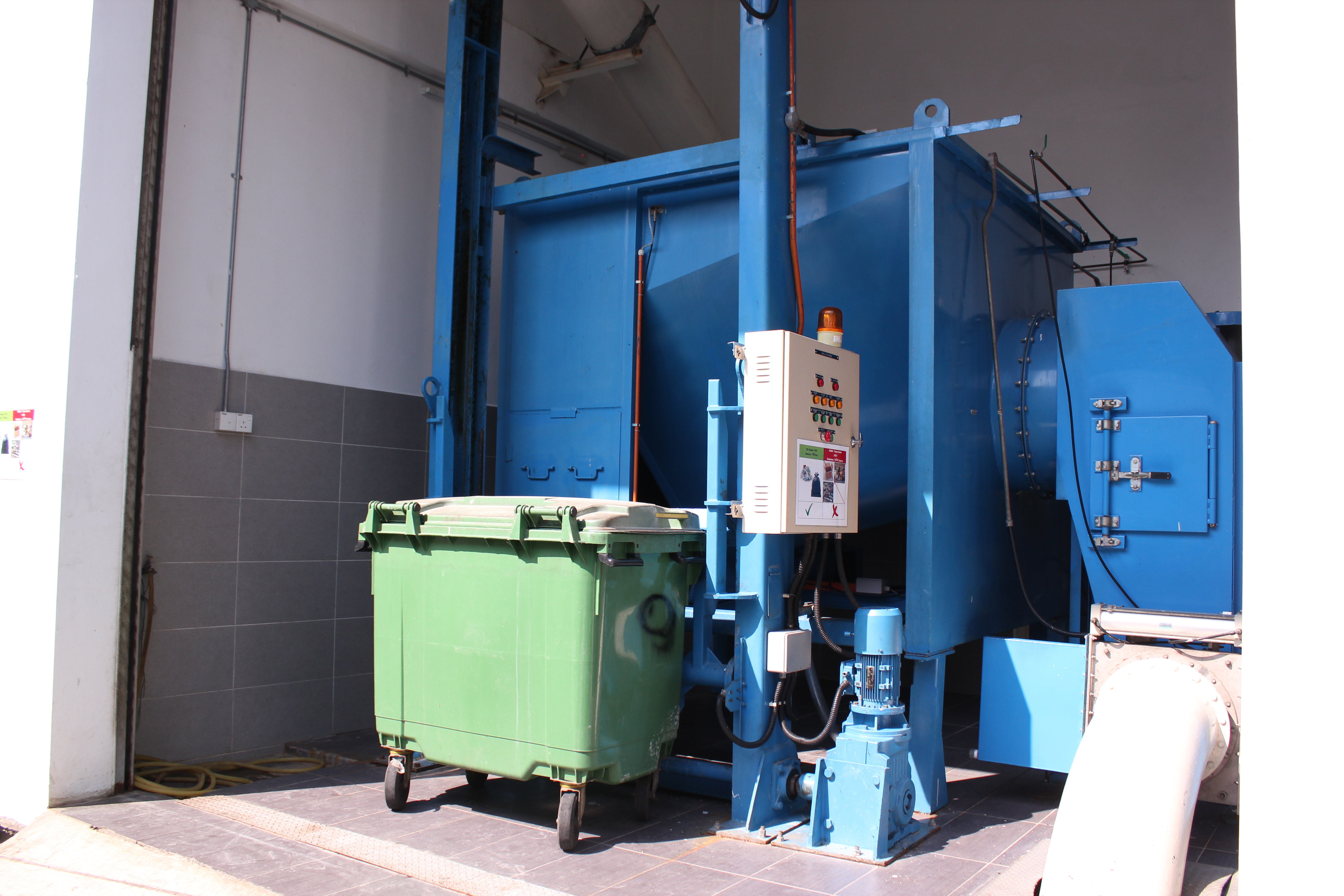spiral waste bin